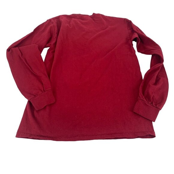 Long Sleeve Oklahoma Sooners Red Tee Shirt - Picture 2 of 10